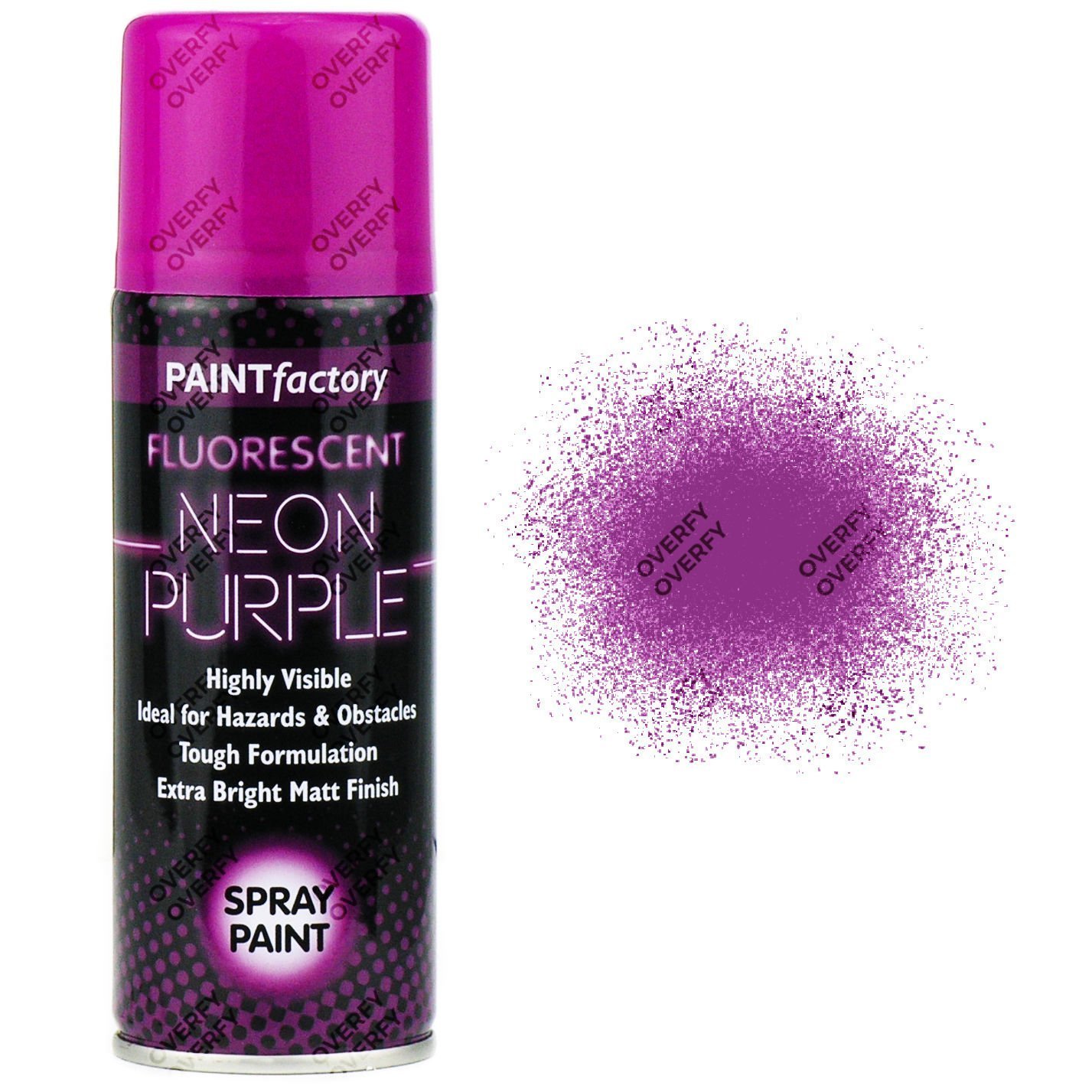 Fastrax Fast Finish Fluo Purple Spray Paint 150ml (FAST285)